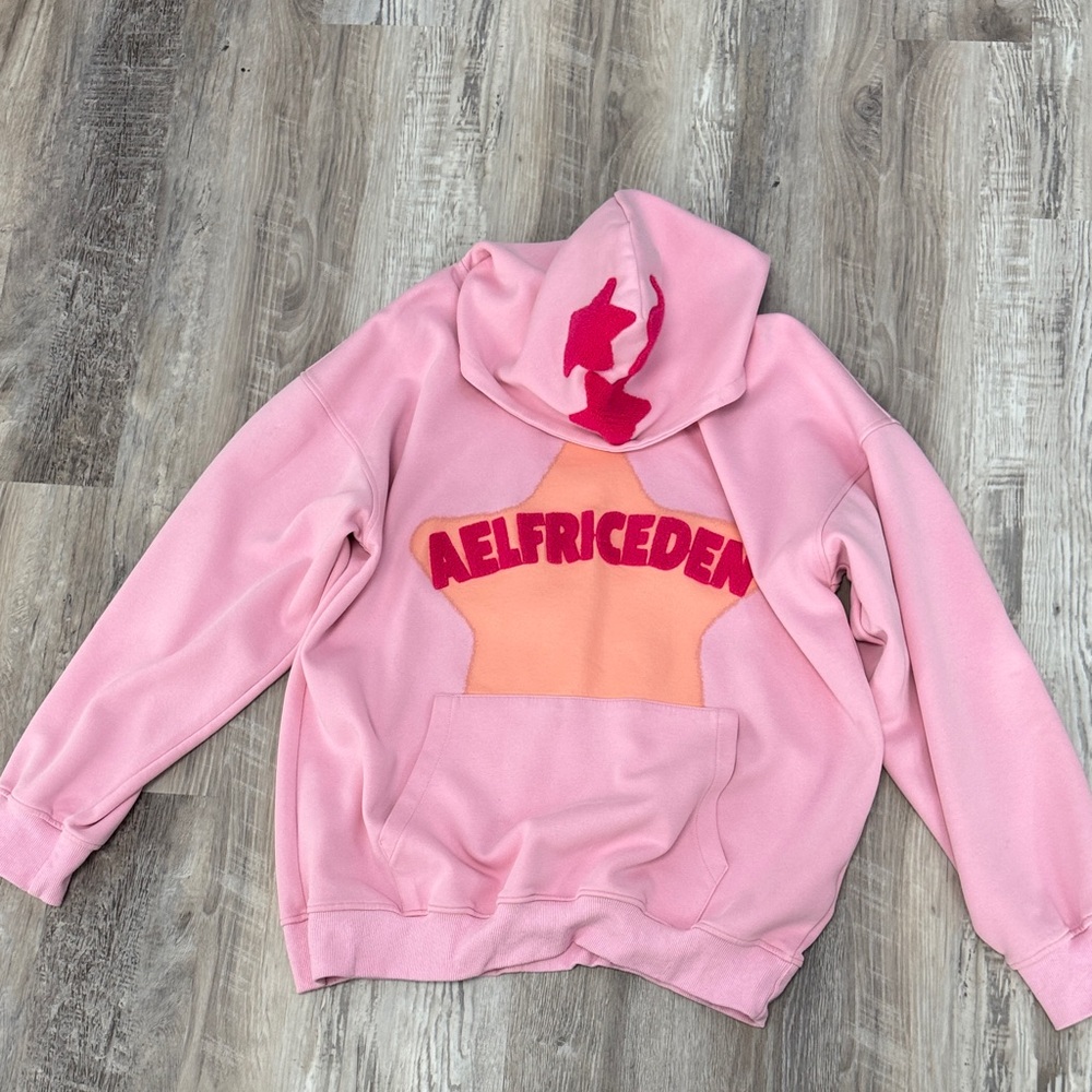 Aelfric Eden Pink and Orange Star Women’s Hoodie
